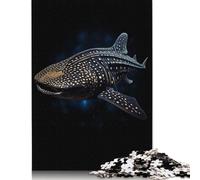 1000 Piece Whale Shark Puzzles for Wooden Puzzles Educational Game for Adult 1000pcs (75x50cm)