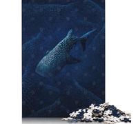 1000 Piece Whale Sharks Puzzles For Adults Paper Puzzles Brain Teaser Puzzles For Children 38x26cm/1000pcs