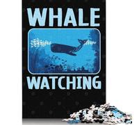 1000 Piece Whale Watching Creative Square Jigsaw Puzzles for Adults And Wooden Puzzles Educational Game for Adult 1000pcs (75x50cm)