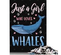 1000 Piece WhalesBlue Whale Love Puzzles For Adults Wooden Puzzles Brain Teaser Puzzles For Children 1000pcs (75x50cm)