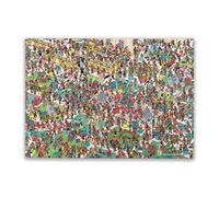 1000-Piece Where's Waldo Swashbuckling Muskeeters Puzzle - Funny Decompress Gift