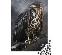 1000 Piece White Tailed Eagle_2 Puzzle for Adults, Animal Themed Jigsaw Puzzle, Family Game Night Gift, 70x50cm/1000pcs
