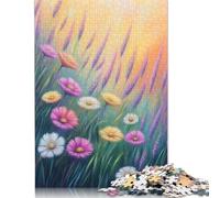 1000 Piece Wildflower 01 Puzzles for Adults & Wooden Puzzles Educational Puzzle Family Game 1000pcs (75x50cm)