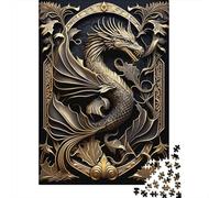 1000 Piece Winged Dragon King Jigsaw Puzzles for Adults Puzzles Learning Educational Toys 1000pcs (75x50cm)