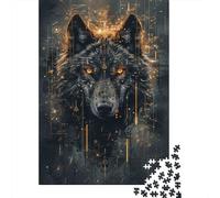 1000 Piece Wolf Jigsaw Puzzle for Adult Teenagers Christmas Eve Gifts 1000pcs (38x26cm)