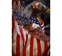 1000 Piece Wood Jigsaw Puzzle for Adults, Boxer Dog Themed Artwork, Challenging Brain Teaser, Stress Relief DIY Leisure Activity, Home Aesthetic Wall Decor