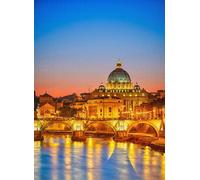 1000 Piece Wood Jigsaw Puzzle for Adults, The Vatican Rome Italy Artwork, Challenging Brain Teaser, Stress Relief DIY Leisure Activity, Home Aesthetic Wall Decor