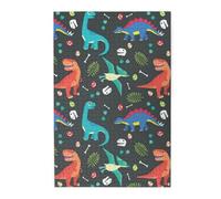 1000-Piece Wooden Jigsaw Puzzle in Plastic Box, Cartoon dinosaur Prints Eco-Friendly Educational Puzzle for Family Fun & Adult Relaxation, 50x75 CM