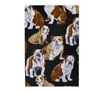 1000-Piece Wooden Jigsaw Puzzle in Plastic Box, English Bulldogs Prints Eco-Friendly Educational Puzzle for Family Fun & Adult Relaxation, 50x75 CM