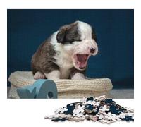 1000 Piece Wooden Jigsaw Puzzles for Adults Welsh Corgi Cardigan Jigsaw Puzzle for Children Family Games 1000pcs (75x50cm)