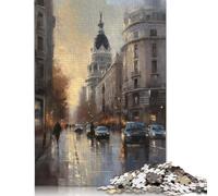1000 Piece Wooden Jigsaw Puzzles Madrid Majesty Jigsaw Puzzle Family Activity 1000pcs (75x50cm)
