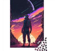 1000 Piece Wooden Puzzle For Adults Discovering New Worlds21 Square Puzzle for Kids Family Games 1000pcs (75x50cm)