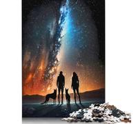 1000 Piece Wooden Puzzle For Adults Galaxy Pathfinders Square Puzzle for Kids Family Games 1000pcs (75x50cm)