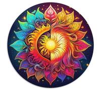 1000 Piece Yin-yang Game Puzzle Great Gift for Adults Educational Games Home Decoration Brainteasing Chinese Style Jigsaw Puzzle for Adults 1000pcs (67.5x67.5cm)