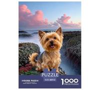 1000 Piece Yorkshire Terrier Jigsaw Puzzle for Adults Kids - Challenging Brain Teaser, Coral Reef Puzzle, Decoration Birthday Gifts 52x38cm/1000pcs