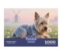1000 Piece Yorkshire Terrier Jigsaw Puzzles for Adults Challenge High Difficulty Game Decoration Educational Games Puzzles Birthday Gifts 70x50cm/1000pcs