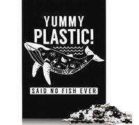 1000 Piece Yummy Plastic Whale Square Puzzles for Adults & Paper Puzzles Educational Game 38x26cm/1000pcs