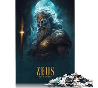 1000 Piece Zeus Poster Jigsaw Puzzle for Adult Teenagers Christmas Eve Gifts 1000pcs (38x26cm)