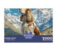1000 PieceAfghan Hound The Puzzle The Challenge Is Difficult Puzzles for Adults with Home Decor Gifts Puzzle Educational Gam Adults 12 Years of Age And OlderAfghan Hound