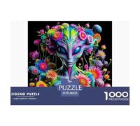 1000 PieceAlien Jigsaw PuzzleStrange Alien for Adults38x26cm/1000pcs for Challenging Family Activity Game Perfect for Relaxation Colourful Challenging Games - Gifts
