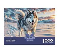 1000 PieceAmerican Eskimo Dog Jigsaw The Challenge Is Difficult Puzzles for Adults with Home Décor Brainteasing Adults 12 Years of Age And OlderAmerican Eskimo Dog