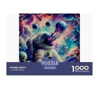 1000 PieceAstronaut Jigsaw Puzzlescosmonaut for Adults70x50cm/1000pcs for Challenging Family Activity Games Perfect for Relaxation Puzzle Oriented Creativity & Gift Giving