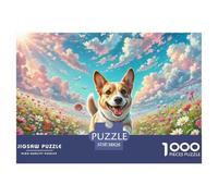 1000 PieceAustralian Terrier The Puzzle The Challenge Is Difficult Puzzles for Adults with Home Decor Gifts Puzzle Educational Gam Adults 12 Years of Age And OlderAustralian Terrier