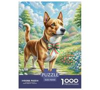 1000 PieceBoston Terrier Jigsaws Pieces The Challenge Is Difficult Puzzles for Adults with Home Décor Brainteasing Adults 12 Years of Age And OlderBoston Terrier