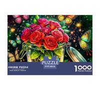 1000 PieceButterfly PieceJigsawBeautiful And Mysterious Insects The Challenge Is Difficult Puzzles for Adults with Home Décor Brainteasing Adults 12 Years of Age And OlderButterfly