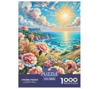 1000 PieceCarnation PieceJigsaw The Challenge Is Difficult Puzzles for Adults with Home Décor Puzzle Educational Gam Adults 12 Years of Age And OlderCarnation