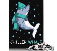 1000 PieceChiller Whale Funny Person Jigsaw Puzzles for Adults And Wooden Puzzle for Puzzles Lovers 1000pcs (75x50cm)