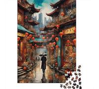 1000 PieceChina Town Jigsaw Puzzles for Adults And Wooden Puzzle for Puzzles Lovers 1000pcs (75x50cm)