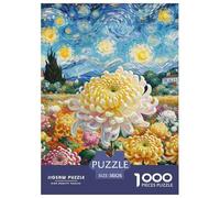 1000 PieceChrysanthemum PieceJigsaw The Challenge Is Difficult Puzzles for Adults with Home Decor Gifts Puzzle Educational Gam Adults 12 Years of Age And OlderChrysanthemum