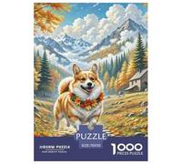 1000 PieceCorgi Jigsaws Pieces The Challenge Is Difficult Puzzles for Adults with Home Décor Puzzle Educational Gam Adults 12 Years of Age And OlderCorgi