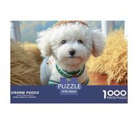 1000 PieceCute Pet Dog PieceJigsaw The Challenge Is Difficult Puzzles for Adults with Home Decor Gifts Brainteasing Adults 12 Years of Age And OlderCute Pet Dog