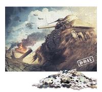 1000 PieceD-Day Drive Jigsaw Puzzles for Adults And Paper Puzzle for Puzzles Lovers 38x26cm/1000pcs