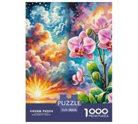 1000 PieceDendrobium Orchid The Puzzle The Challenge Is Difficult Puzzles for Adults with Home Decor Gifts Brainteasing Adults 12 Years of Age And OlderDendrobium Orchid
