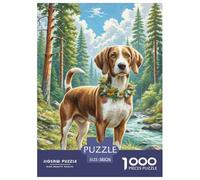 1000 PieceGerman Shorthaired Pointer Jigsaws Pieces The Challenge Is Difficult Puzzles for Adults with Home Décor Brainteasing Adults 12 Years of Age And OlderGerman Shorthaired Pointer