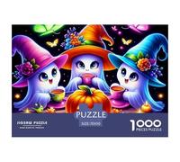 1000 PieceHalloween Decoration PuzzleHalloween-themed Style The Challenge Is Difficult Puzzles for Adults with Home Decor Gifts Puzzle Educational Gam Adults 12 Years of Age And OlderHalloween