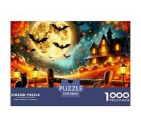 1000 PieceHalloween Decoration PuzzleHalloween-themed Style The Challenge Is Difficult Puzzles for Adults with Home Decor Gifts Puzzle Educational Gam Adults 12 Years of Age And OlderHalloween