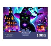 1000 PieceHalloween PieceJigsawHalloween-themed Style The Challenge Is Difficult Puzzles for Adults with Home Decor Gifts Brainteasing Adults 12 Years of Age And OlderHalloween