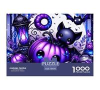 1000 PieceHalloween The PuzzleHalloween-themed Style The Challenge Is Difficult Puzzles for Adults with Home Decor Gifts Puzzle Educational Gam Adults 12 Years of Age And OlderHalloween