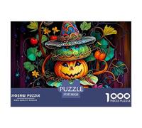 1000 PieceHalloween The PuzzleHalloween-themed Style The Challenge Is Difficult Puzzles for Adults with Home Decor Gifts Tough Game Adults 12 Years of Age And OlderHalloween