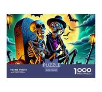 1000 PieceHalloween The PuzzleHalloween-themed Style The Challenge Is Difficult Puzzles for Adults with Home Décor Tough Game Adults 12 Years of Age And OlderHalloween