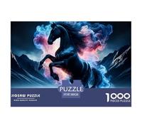 1000 PieceHorse The PuzzleA Majestic Handsome And Noble Animal The Challenge Is Difficult Puzzles for Adults with Home Décor Brainteasing Adults 12 Years of Age And OlderHorse