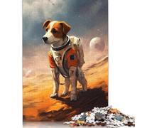 1000 PieceJack Russell Terrier Mars Jigsaw Puzzles for Adults And Wooden Puzzle for Puzzles Lovers 1000pcs (75x50cm)