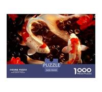 1000 PieceKoi Fish PieceJigsawAnimals That Can Bring Good Luck The Challenge Is Difficult Puzzles for Adults with Home Décor Brainteasing Adults 12 Years of Age And OlderKoi Fish