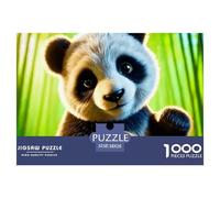 1000 PiecePanda Decoration PuzzleNational Treasure-level Cute And Adorable Creature The Challenge Is Difficult Puzzles for Adults with Home Decor Gifts Brainteasing Adults 12 Years of Age And OlderPan