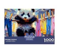 1000 PiecePanda Decoration PuzzleNational Treasure-level Cute And Adorable Creature The Challenge Is Difficult Puzzles for Adults with Home Décor Puzzle Educational Gam Adults 12 Years of Age And Olde