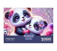 1000 PiecePanda Decoration PuzzleNational Treasure-level Cute And Adorable Creature The Challenge Is Difficult Puzzles for Adults with Home Decor Gifts Puzzle Educational Gam Adults 12 Years of Age An